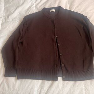 Women’s Brown Cardigan Sweater